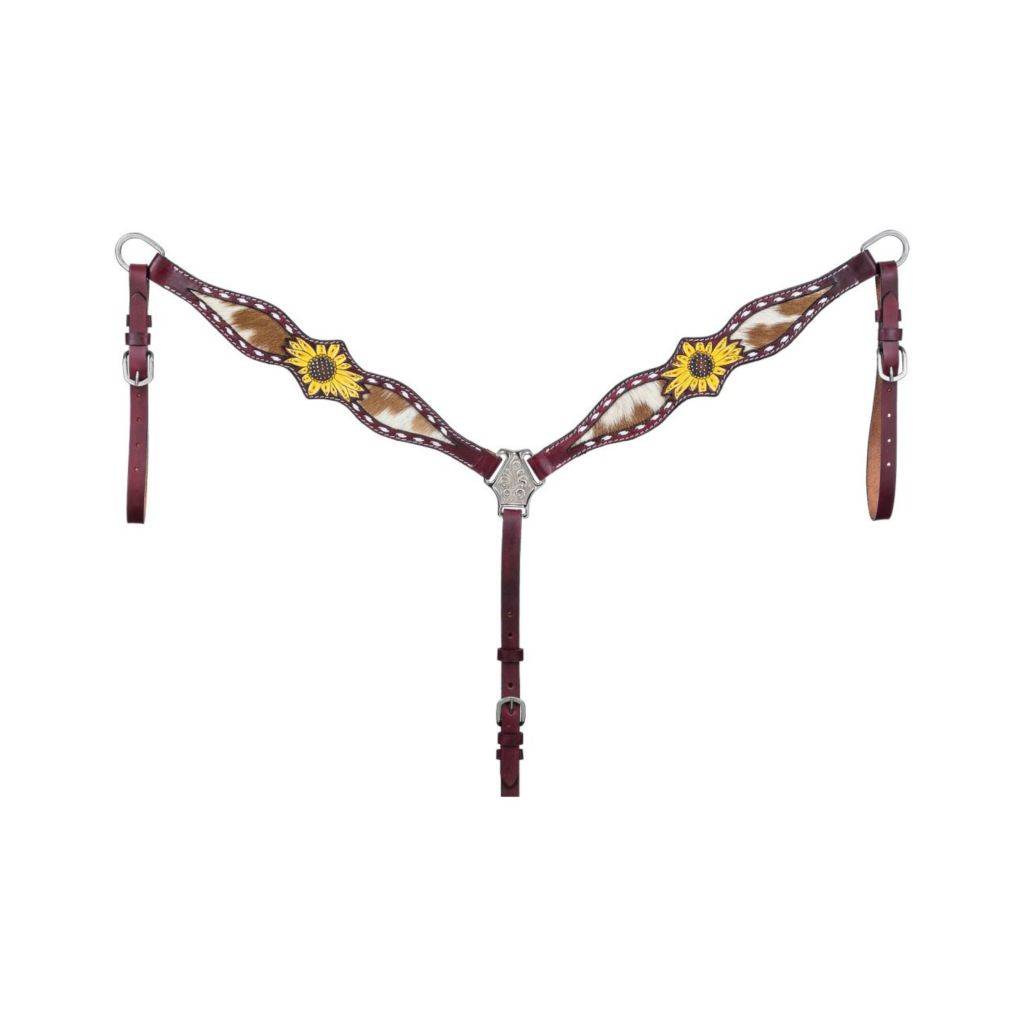 Tough1 Hair-On Sunflower Breast Collar