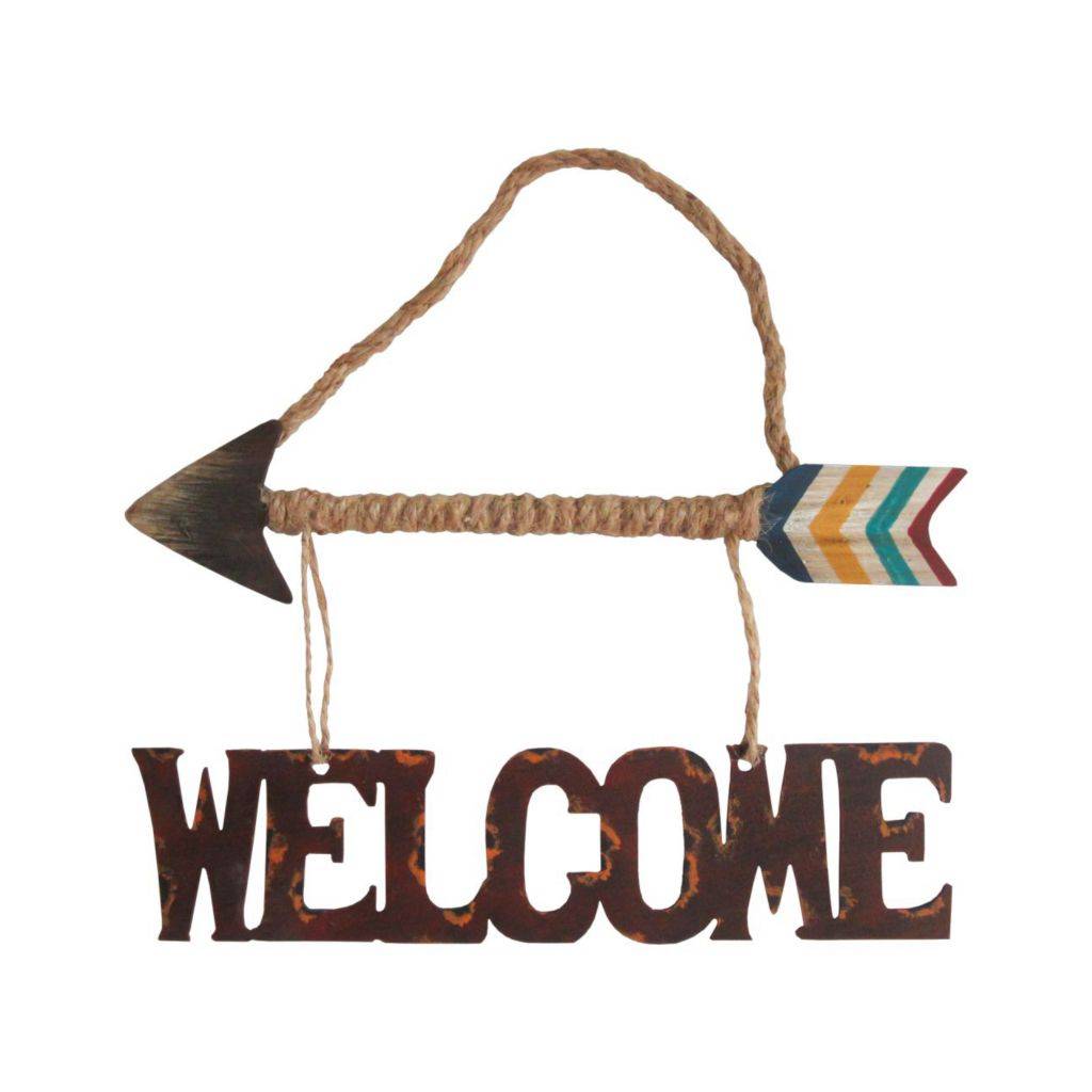 Gift Corral Arrow Welcome Sign