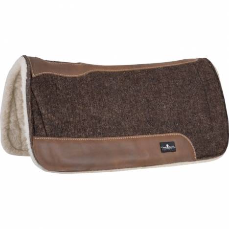 Classic Equine Felt/Fleece Blended Saddle Pad