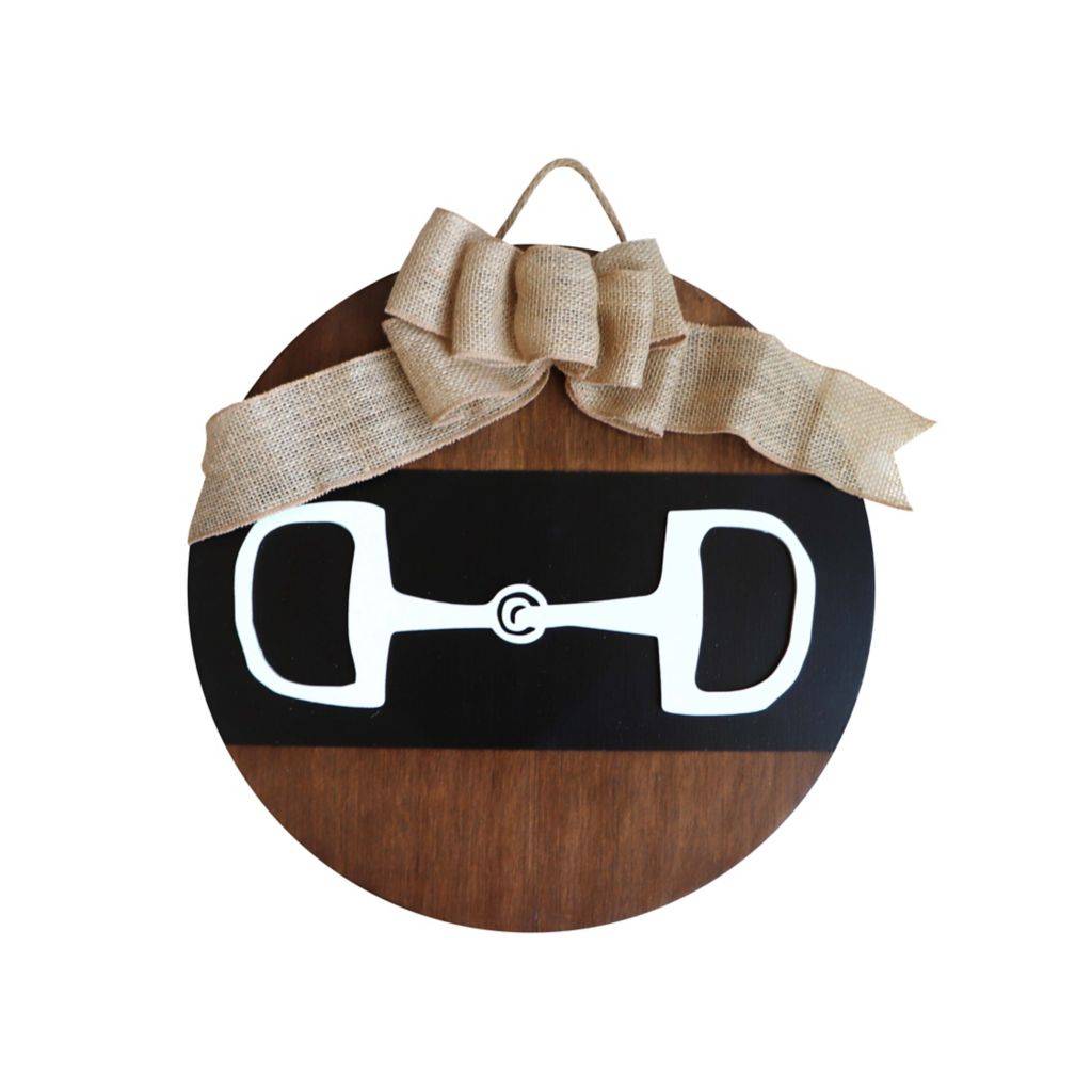 Snaffle Bit Door Hanger