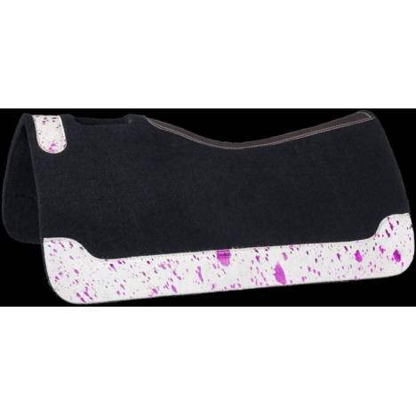 Tough1 Acid Wash Cowhide Saddle Pad