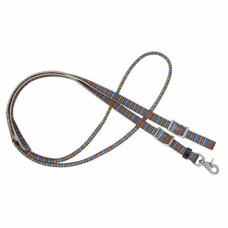 Tough1 Tooled Nylon Rolled Reins
