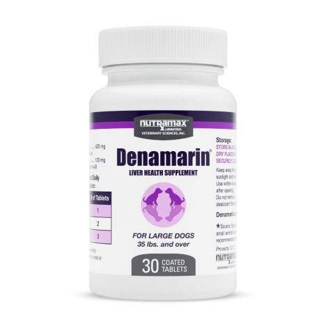 Nutramax Denamarin Liver Health Supplement Tablets- 30 Count Bottle