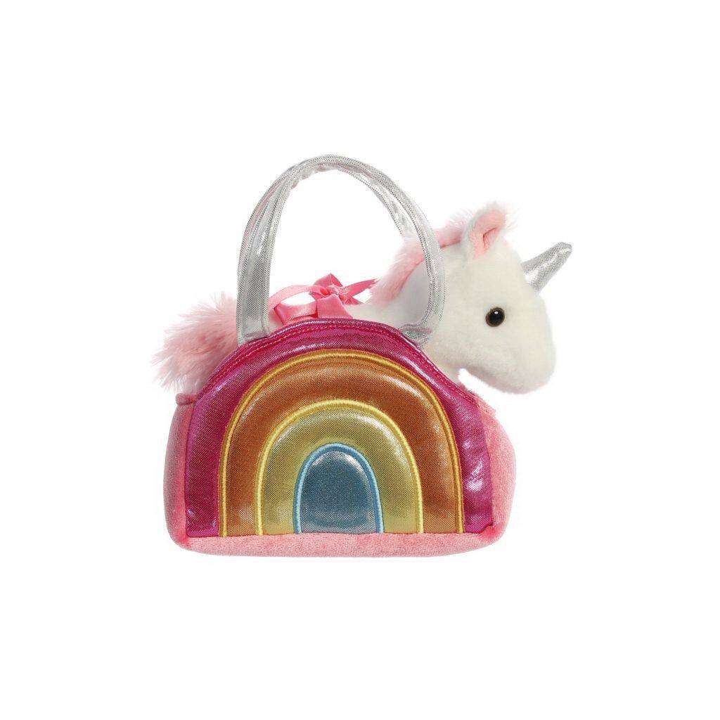 Over the Rainbow Plush Unicorn In Purse