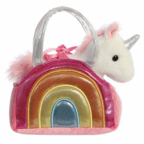 Over the Rainbow Plush Unicorn In Purse