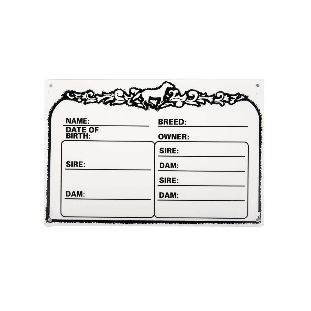 Gatsby Horse Name Plate