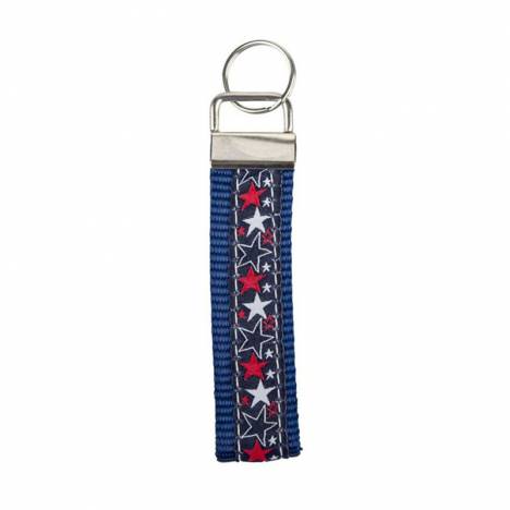 Gatsby Ribbon Key Fob Keychain