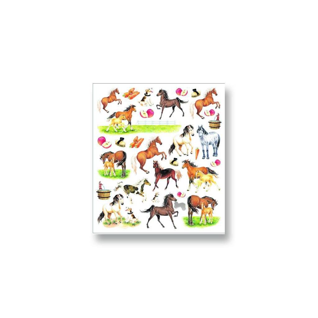 Kelley Horses & Apples Stickers