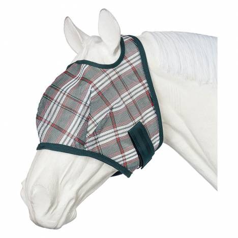 Tough1 Plaid Mesh Fly Mask