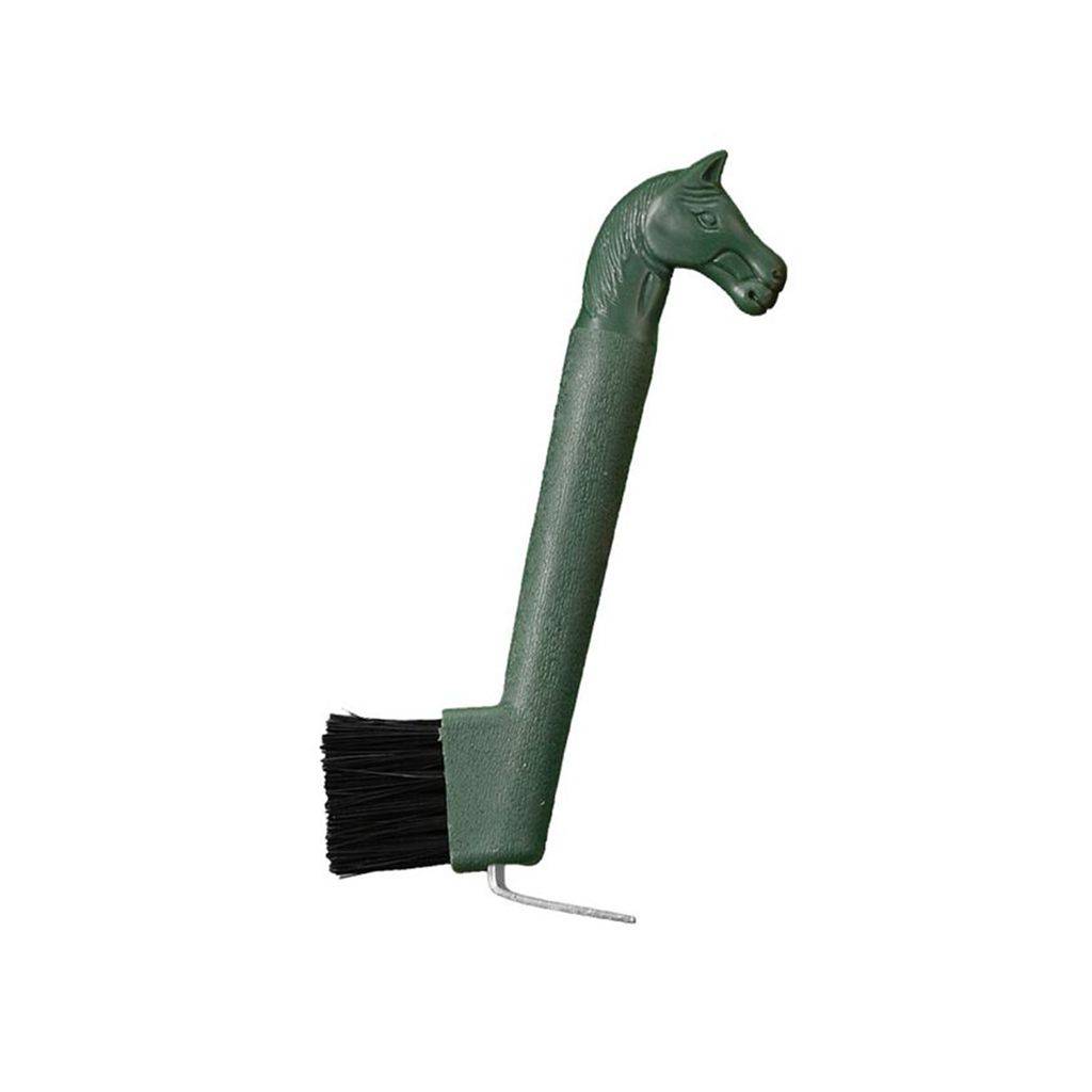 Tough-1 Horse Head Hoof Pick Brush