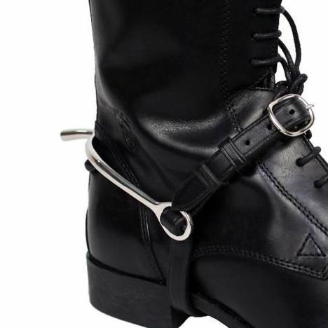 Nunn Finer Leather Spur Strap-Black