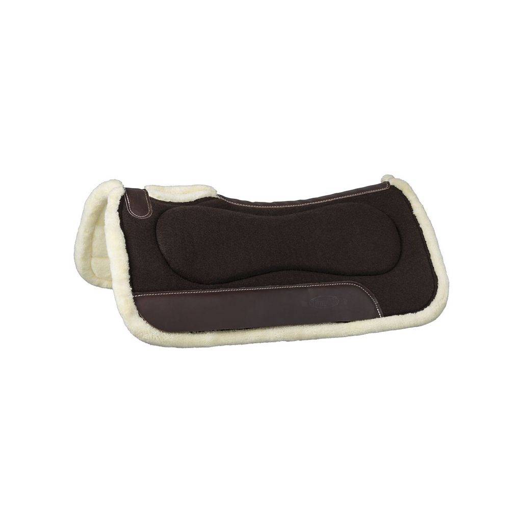 Tough1 Contour Padded Bars Saddle Pad with Fleece