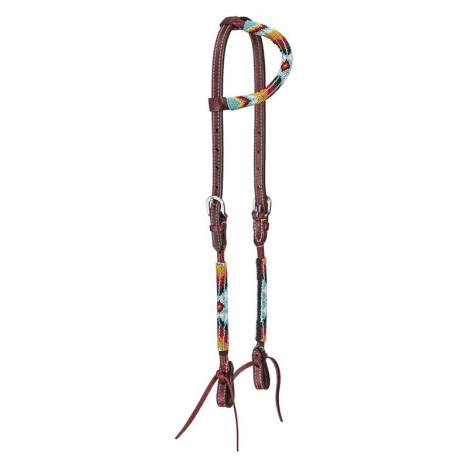 Royal King Beaded Single Ear Headstall