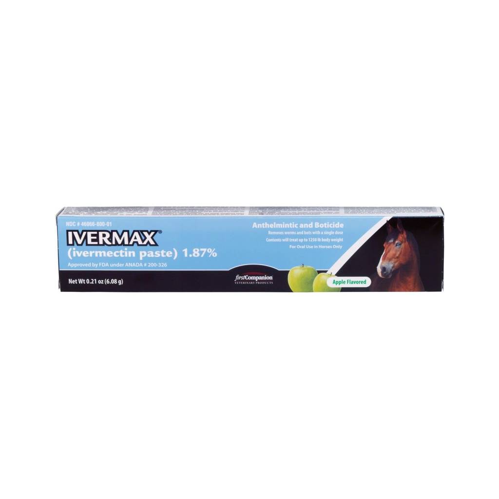 Ivermax Ivermectin Single Dose Paste 1.87%