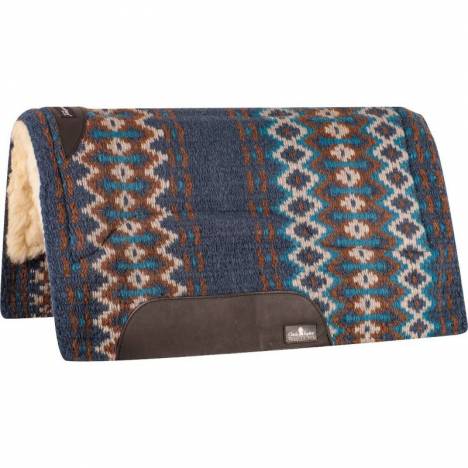 Classic Equine Sensorflex Wool Straight Top Saddle Pad - 3/4" Thick