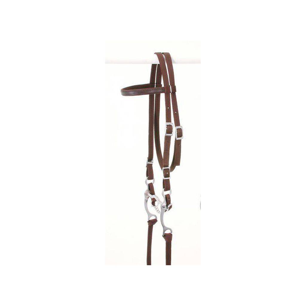 King Series Pony Nylon Browband Bridle