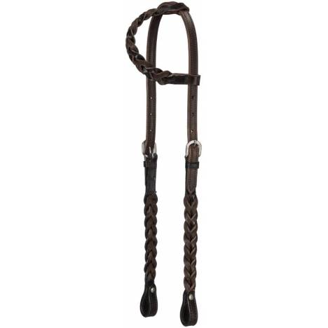 Royal King Braided Leather One Ear Headstall