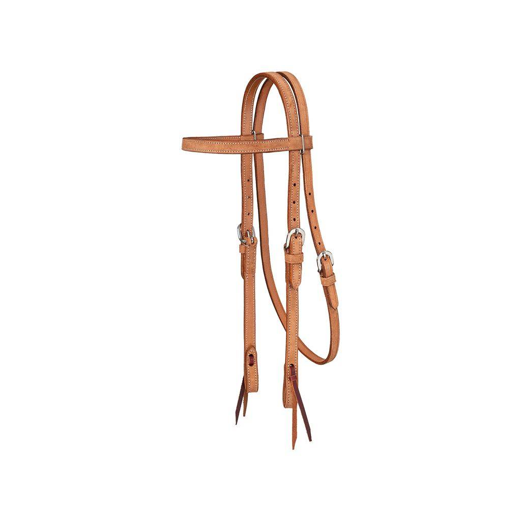 Royal King Plain Leather Browband Headstall