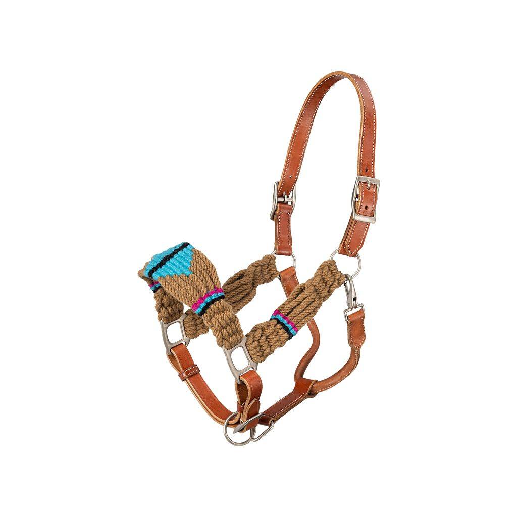 Tough1 Wool String/Leather Halter