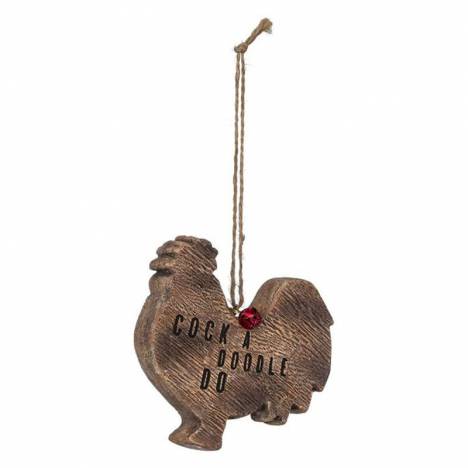 Gift Corral Cow Ornament