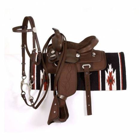 King Series Krypton Synthetic All Around Saddle Package