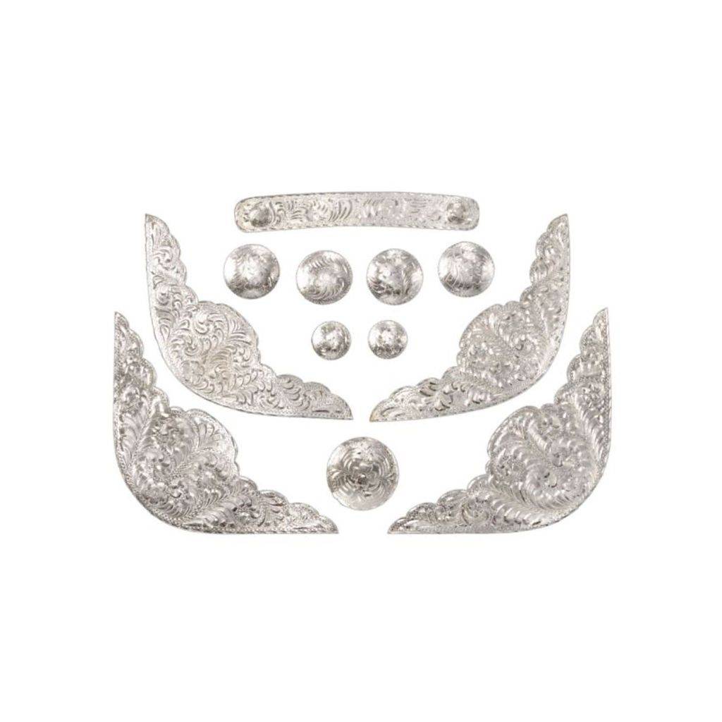 Royal King Saddle Silver Set