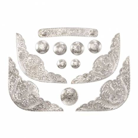 Royal King Saddle Silver Set