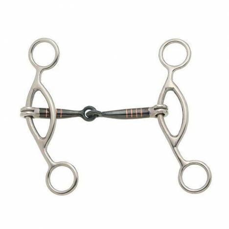 Kelly Silver Star Sweet Iron Gag Snaffle