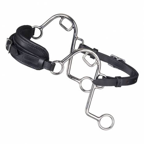 Tough-1 Leather Nose "S" Hackamore