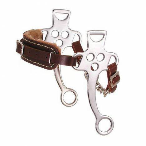 Kelly Silver Star Fleece Lined Hackamore