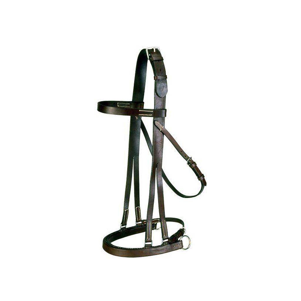 EquiRoyal Hackamore Jump Bridle