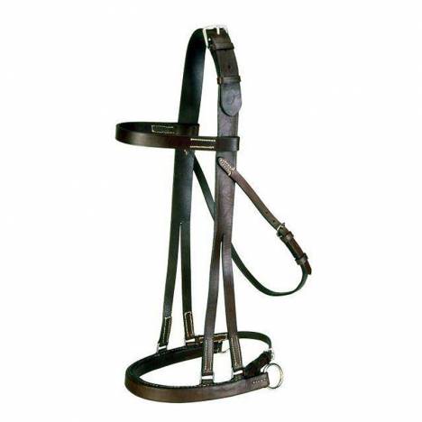 EquiRoyal Hackamore Jump Bridle