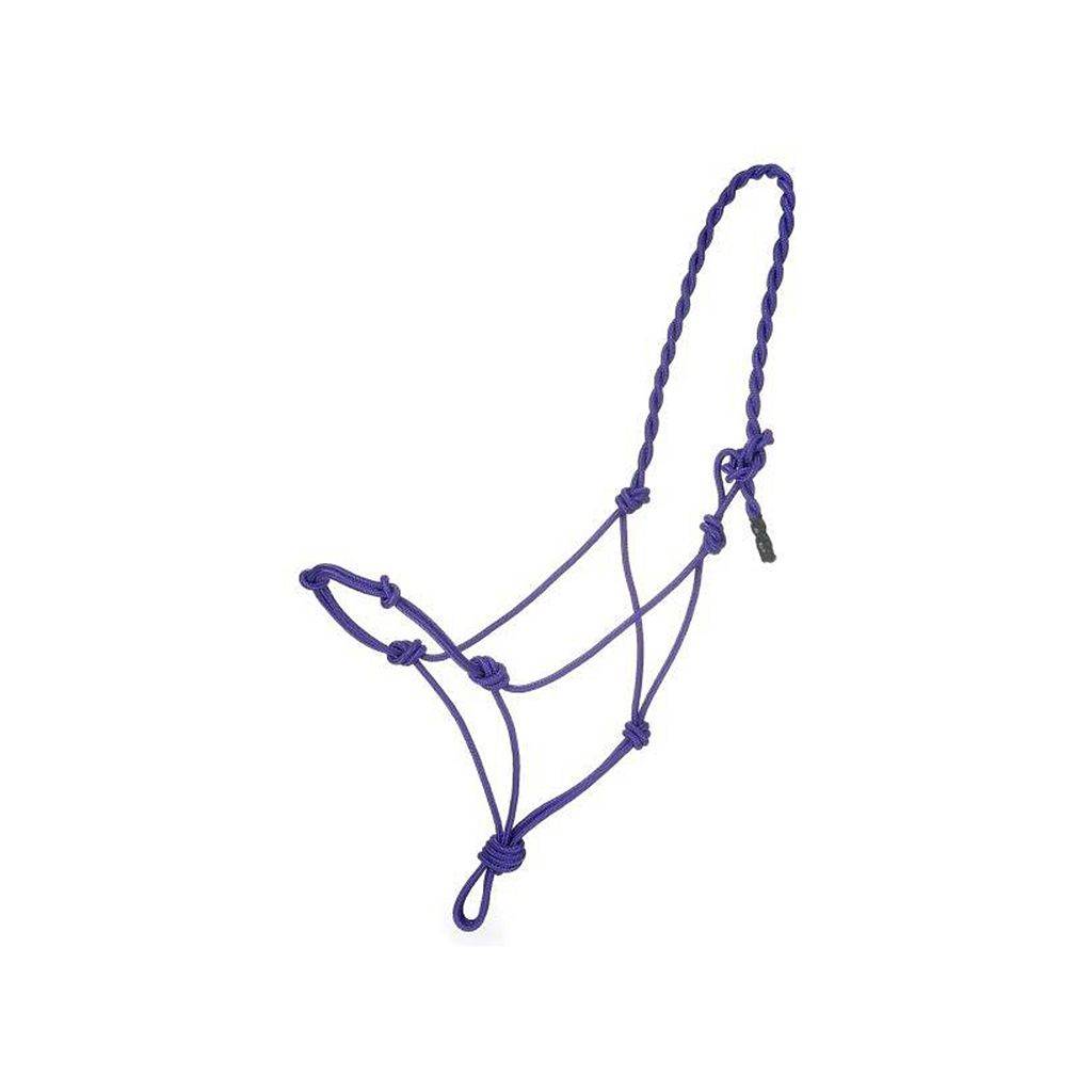 Tough1 Knotted Rope and Twisted Crown Training Halters - 6 Pack