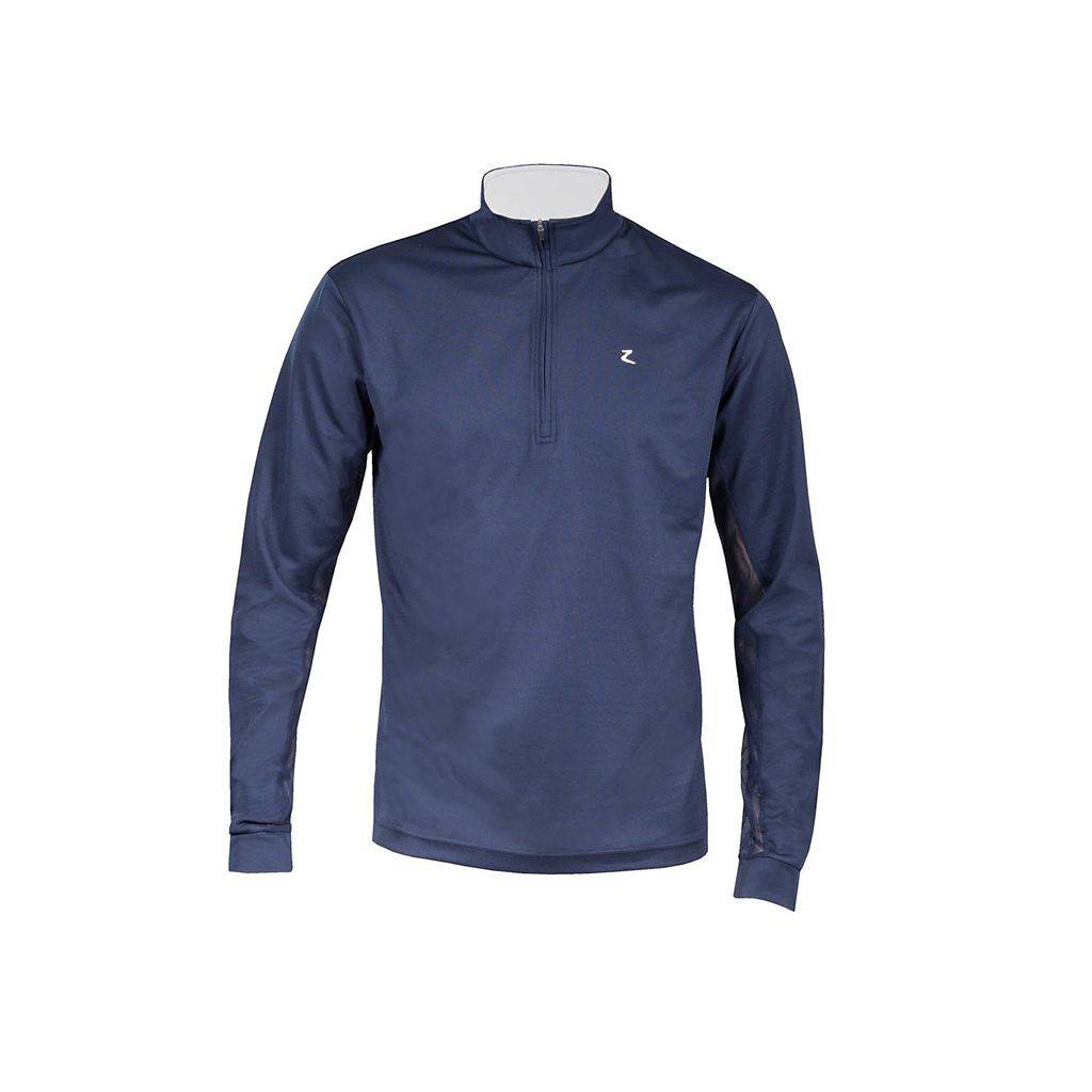 HorZe Supreme Dorian Long Sleeve Functional Shirt - Mens - Blue Aster/Peacoat Dark Blue