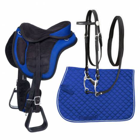 Equitare Youth Treeless Endurance Saddle Package