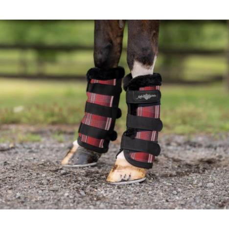 Kensington Protective Fly Boots with Fleece Trim - Sold in Pairs