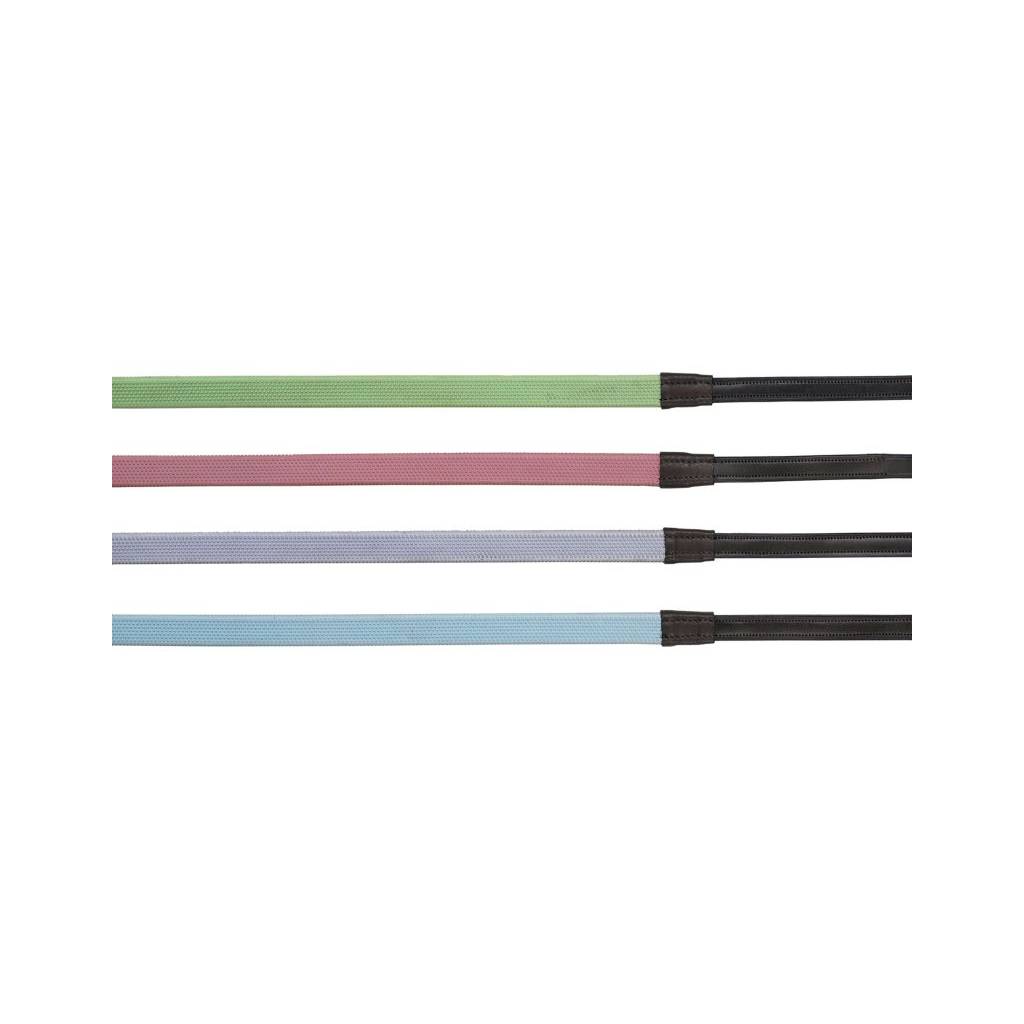 Camelot Strapgoods Colorful Rubber Reins