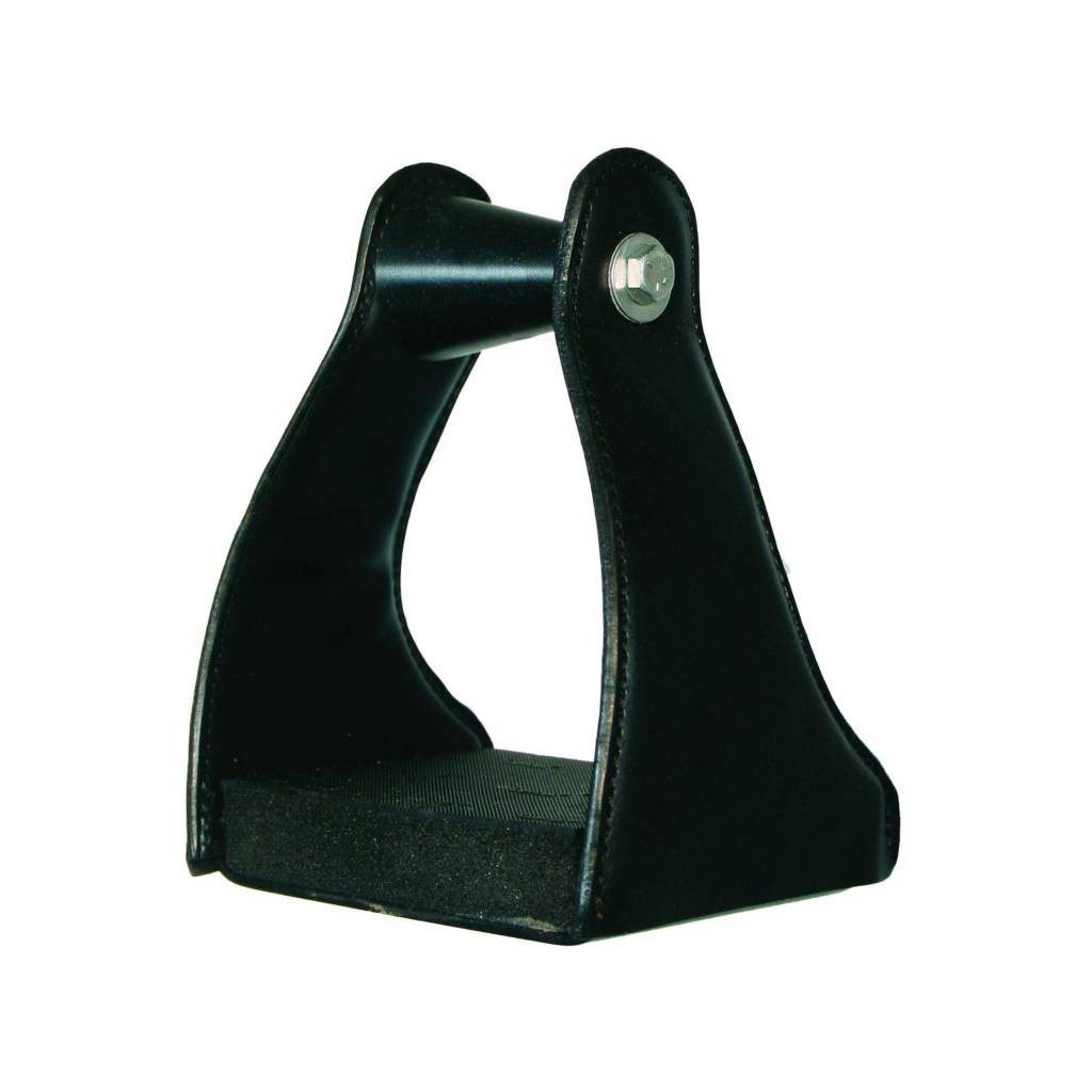 Circle Y EBS Leather Covered Trail Stirrup