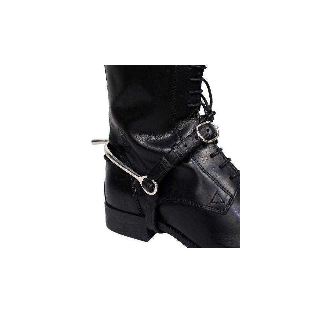 Nunn Finer Leather Spur Strap-Black