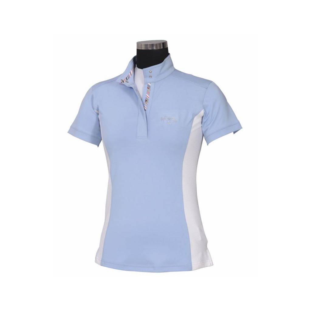 Equine Couture Cara Short Sleeve Show Shirt - Ladies