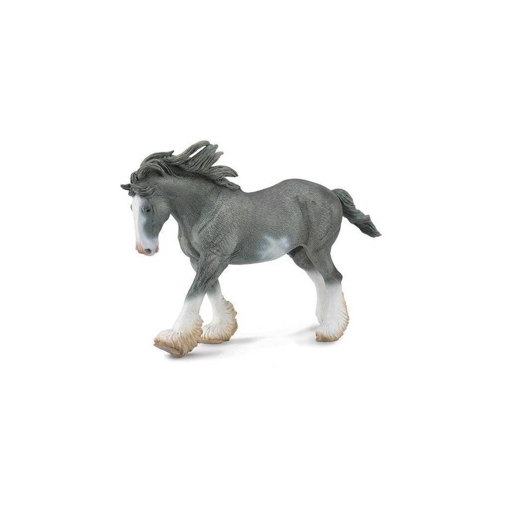 Breyer by CollectA - Black Sabino Clydesdale Stallion