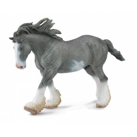 Breyer by CollectA - Black Sabino Clydesdale Stallion