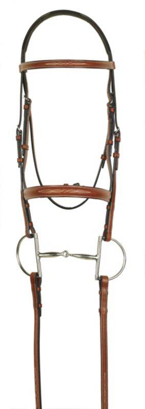Aramas Fancy Raised Bridle with Fancy Lace Reins