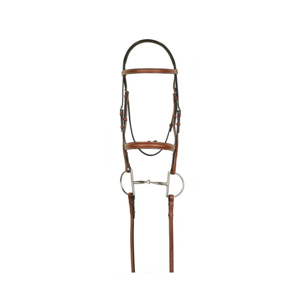 Aramas Fancy Raised Bridle with Fancy Lace Reins