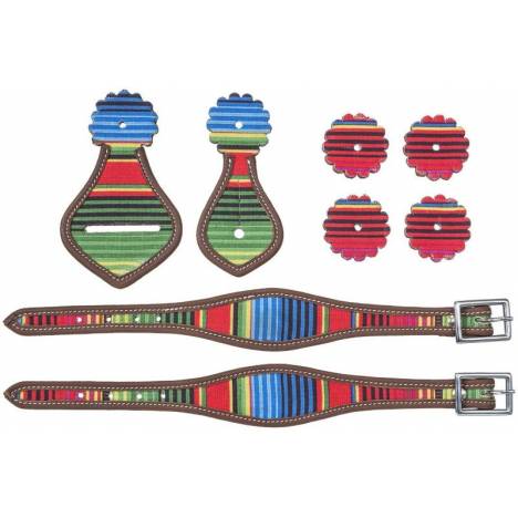 Tough1 Serape Saddle Set