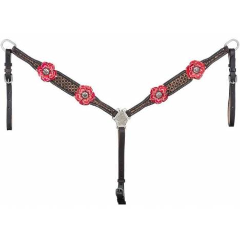 Tough1 3D Zinnia Flower Breast Collar