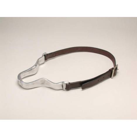 Tough1 Aluminum Hinge Cribbing Collar with Leather Strap