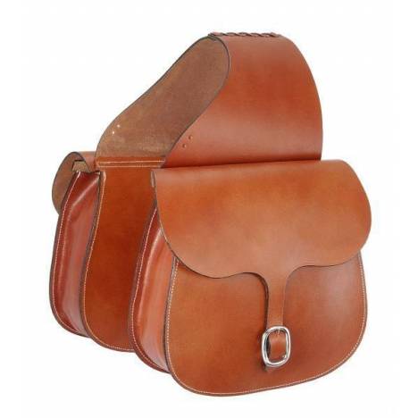 Tough-1 Leather Saddle Bag