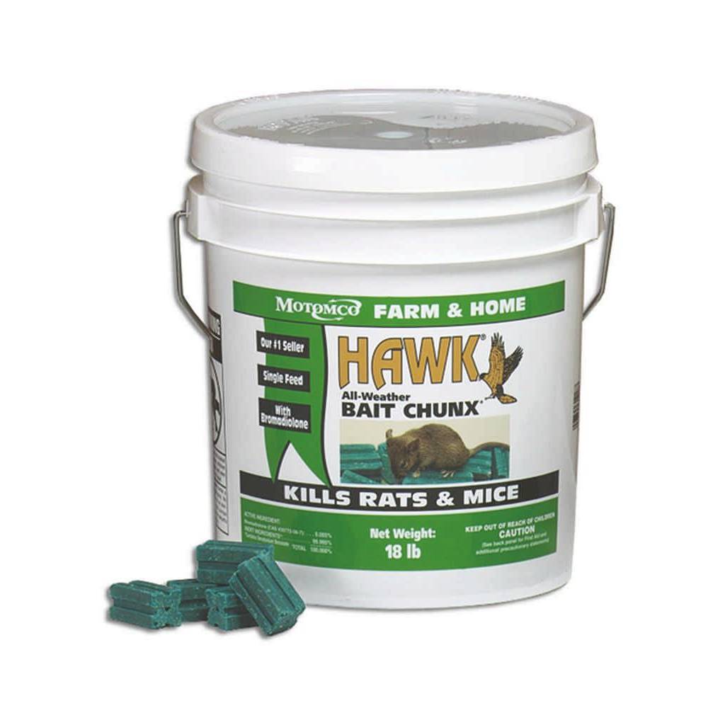 Hawk Bait Chunx rodenticide