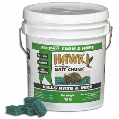 Hawk Bait Chunx rodenticide